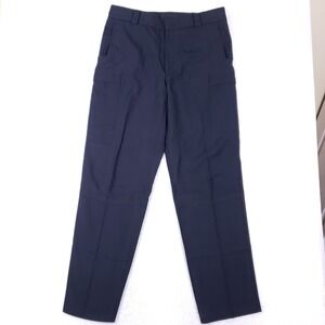 Blauer Cargo Pants Mens 36 Reg Tactical Uniform Dark Navy Blue Wool Blend Duty